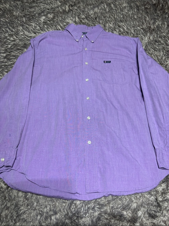 Chaps Other - Chaps Purple Long-Sleeve Button-Down Shirt